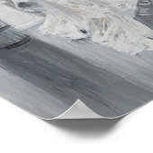 Het schilderij van de  mode Gala over vrouwen Post Poster (Hoek)