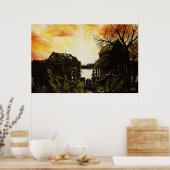 Het schilderij van de Poster van de Gate (Keuken)