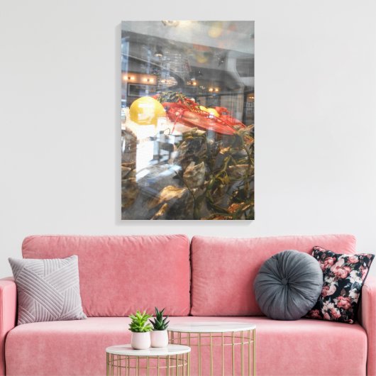 Het schilderij van Fisherman Canvas (Insitu (Woonkamer))