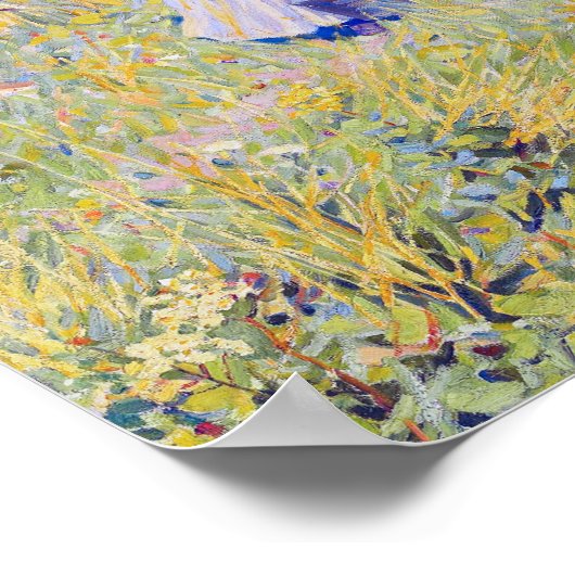 Het schilderij van Helen McNicoll Poster (Hoek)