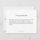 Het schilderij van het meer van Tahoe Nevada-kunst Aankondiging (Achterkant)