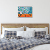 Het schilderij van Huerto de Almendros van Alfred  Canvas Afdruk (Insitu (Slaapkamer))