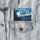 Het schilderij van Vincent van Gogh, De sterrennac Button (Insitu)