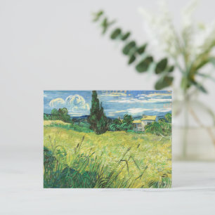 Het schilderij van Vincent van Gogh, Groene Veld, Briefkaart