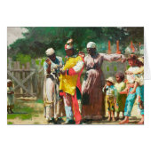 Het schilderij van Winslow Homer (Voorkant Horizontaal)