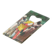 Het schilderij van Winslow Homer Creditkaart Flessenopener (Voorkant Gekanteld)