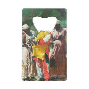 Het schilderij van Winslow Homer Creditkaart Flessenopener