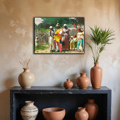 Het schilderij van Winslow Homer Poster