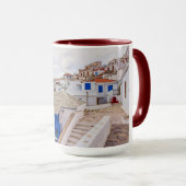 HET SCHILDERIJENPLEIN SKOPELOS MOK (Voorkant rechts)