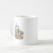 Het schildersezel koffiemok (Voorkant links)
