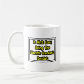Het schildert gemakkelijk... 's Werelds grootste t Koffiemok (Links)