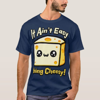 Het schildert gemakkelijk zijn cheesy Schattigee k T-shirt