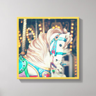 Het schildpad voor paarden canvas afdruk
