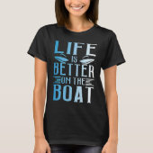 Het schip aan boord t-shirt (Voorkant)