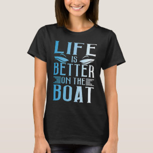 Het schip aan boord t-shirt