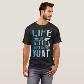 Het schip aan boord t-shirt (Voorkant volledig)