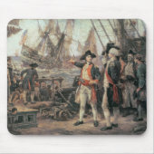 Het schip dat de overwinning zonk, 1779 muismat (Voorkant)