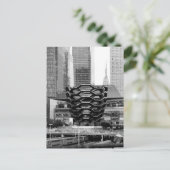 Het schip & het Empire State Building Briefkaart (Staand voorkant)