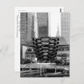 Het schip & het Empire State Building Briefkaart (Voorkant / Achterkant)