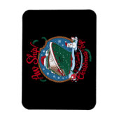 Het schip is een familie kerst cruise reis magneet (Verticaal)