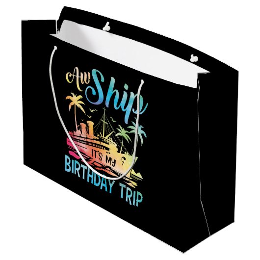 Het schip is mijn verjaardagsreis groot cadeauzakje (Achterkant Gekanteld)