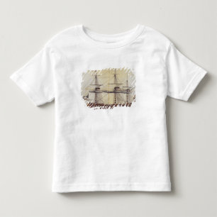 Het schip "La Ville de Paris" Kinder Shirts