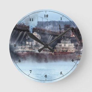 Het schip Philip R Clarke op Lake Superior Round Ronde Klok