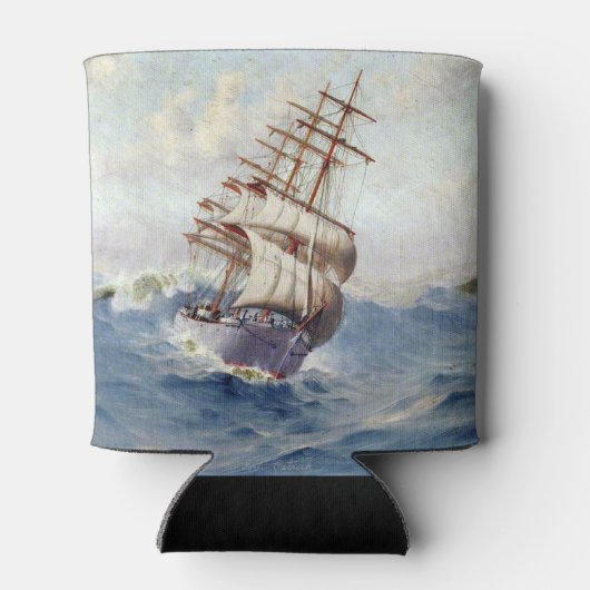 Het schip Portpatrick 1900s Blikjeskoeler (Achterkant)