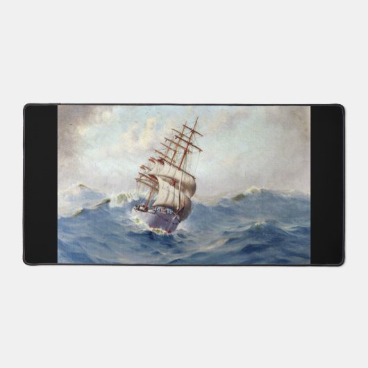 Het schip Portpatrick 1900s Bureaumat (Voorkant)