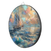 Het schip vaart op het Zee Dartbord (Voorkant Rechts)