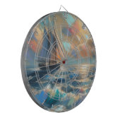 Het schip vaart op het Zee Dartbord (Voorkant Links)