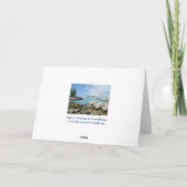 Het Schip van de cruise bij de Kaart van de Douane (Achterkant)