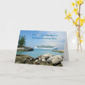 Het Schip van de cruise bij de Kaart van de Douane (Gele Bloem)