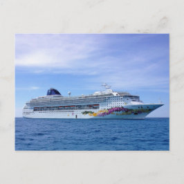 Het Schip van de cruise Briefkaart