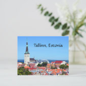 Het Schip van de cruise in Tallinn, Estland Briefkaart (Staand voorkant)