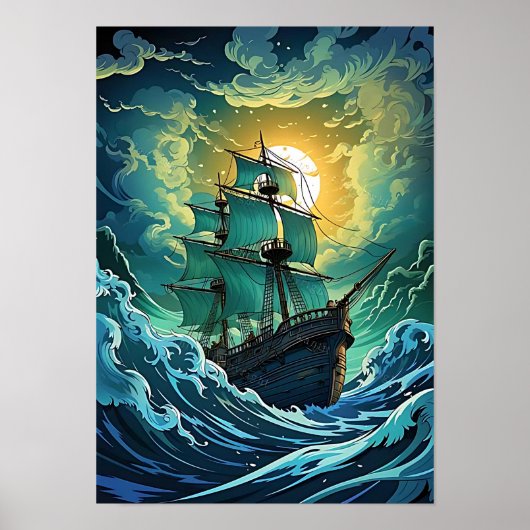 Het schip van de dromen poster (Voorkant)