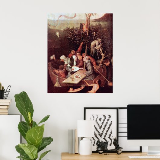 Het schip van de ontlasting poster (Thuiskantoor)