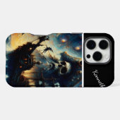 Het schip van de Skull Captain iPhone Hoesje (Achterkant horizontaal)