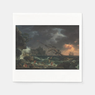Het schipbreuk door Claude-Joseph Vernet Servet