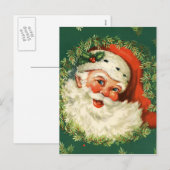 Het schitterende Vintage Afbeelding van de Feestdagenkaart (Voorkant / Achterkant)