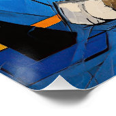 Het Schnauzer Hondenportret 004 - Sable Gabriel Perfect Poster (Hoek)