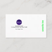 Het schokkende Groene Visitekaartje van de Reparat (Achterkant)