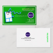 Het schokkende Groene Visitekaartje van de Reparat (Voorkant / Achterkant)