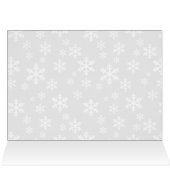 Het schokkende "Kerstman is niet echt" kerstKaart (Binnen Horizontaal (Boven))