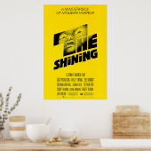 Het schonen poster (Keuken)