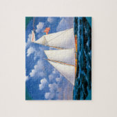 Het Schooner-jacht "Amerika" door James Bard Legpuzzel (Verticaal)