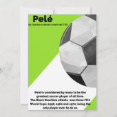 Het schoppen van de Kaart van de Uitnodiging van B (Achterkant)