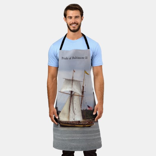 Het schort van Baltimore II (Gedragen)