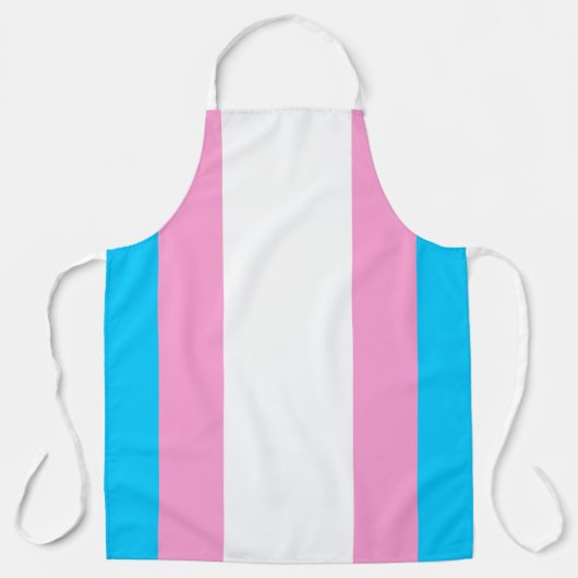 Het Schort van Trans Pride Chef (Voorkant)