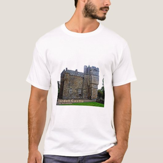 Het Schotse kasteel Fordell - Henderson Clan T-shirt (Voorkant)